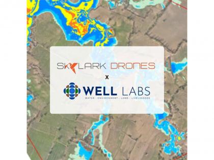 Skylark Drones and WELL Labs sign MoU to accelerate data-driven water-resource intelligence in India | Skylark Drones and WELL Labs sign MoU to accelerate data-driven water-resource intelligence in India