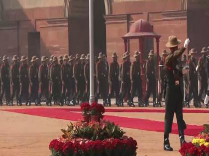 Red carpet rolled out for Russian President Vladimir Putin's ceremonial welcome at Rashtrapati Bhavan