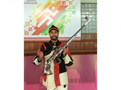 LPU's Sartaj Tiwana puts behind mental exhaustion, father's health concerns to retain 50m Rifle 3P gold | LPU's Sartaj Tiwana puts behind mental exhaustion, father's health concerns to retain 50m Rifle 3P gold