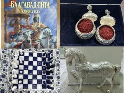 Cultural ties strengthened: PM Modi presents Putin with Bhagavad Gita, chess set, and silver horse | Cultural ties strengthened: PM Modi presents Putin with Bhagavad Gita, chess set, and silver horse