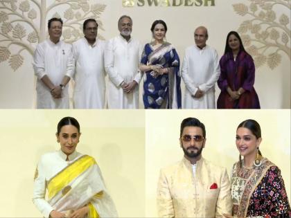 Nita Ambani honours Indian artisans at Swadesh; Deepika, Ranveer, B-town stars attend celebrations | Nita Ambani honours Indian artisans at Swadesh; Deepika, Ranveer, B-town stars attend celebrations