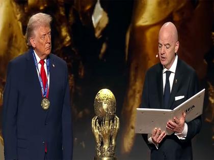 Trump awarded inaugural FIFA Peace Prize at 2026 World Cup draw ceremony | Trump awarded inaugural FIFA Peace Prize at 2026 World Cup draw ceremony