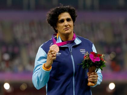 Seema Punia faces 16-month suspension by NADA for doping violation | Seema Punia faces 16-month suspension by NADA for doping violation Seema Punia faces 16-month suspension by NADA for doping violation | Seema Punia faces 16-month suspension by NADA for doping violation