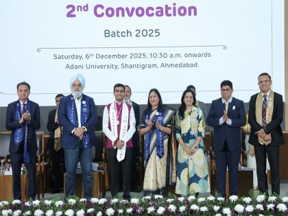 Dr Priti Adani calls on Adani University graduates to power India's rise with purpose | Dr Priti Adani calls on Adani University graduates to power India's rise with purpose