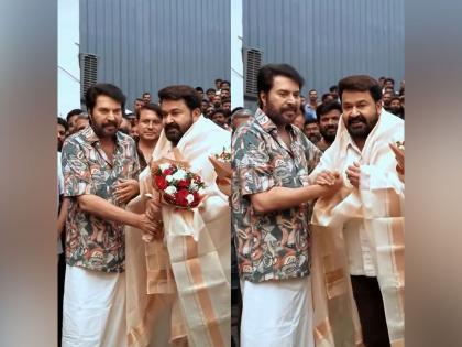 Mammootty honours "Lalu" Mohanlal on his Dadasaheb Phalke Award win | Mammootty honours "Lalu" Mohanlal on his Dadasaheb Phalke Award win Mammootty honours "Lalu" Mohanlal on his Dadasaheb Phalke Award win | Mammootty honours "Lalu" Mohanlal on his Dadasaheb Phalke Award win