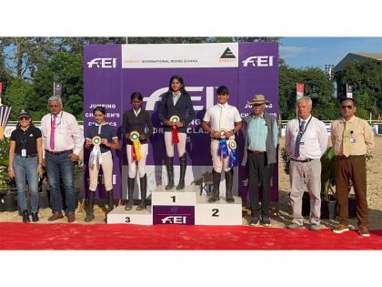 Team India clinches gold at FEI Children's Classic Silver Tour | Team India clinches gold at FEI Children's Classic Silver Tour
