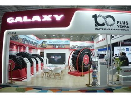 Galaxy unveils its latest tyre innovations at CII EXCON 2025 | Galaxy unveils its latest tyre innovations at CII EXCON 2025 Galaxy unveils its latest tyre innovations at CII EXCON 2025 | Galaxy unveils its latest tyre innovations at CII EXCON 2025