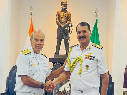 CNS Admiral Tripathi meets Brazilian Navy Commander, discusses expanding defence cooperation between navies | CNS Admiral Tripathi meets Brazilian Navy Commander, discusses expanding defence cooperation between navies CNS Admiral Tripathi meets Brazilian Navy Commander, discusses expanding defence cooperation between navies | CNS Admiral Tripathi meets Brazilian Navy Commander, discusses expanding defence cooperation between navies