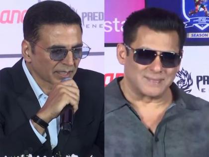 Akshay Kumar, Salman Khan show support to ISPL journey, actor says "It should keep continuing season after season" | Akshay Kumar, Salman Khan show support to ISPL journey, actor says "It should keep continuing season after season"