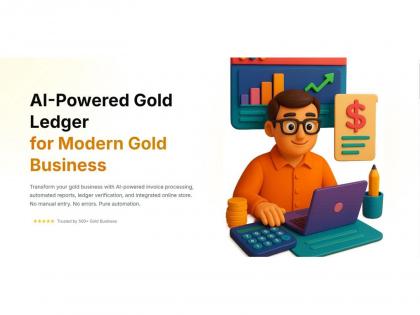 SocioLedger Launches India's Most Advanced AI ERP for Gold & Silver Jewellery Businesses, Saving 50% of Daily Workload | SocioLedger Launches India's Most Advanced AI ERP for Gold & Silver Jewellery Businesses, Saving 50% of Daily Workload