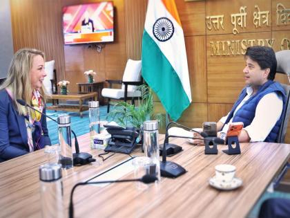 Scindia, Starlink official hold talks on expanding satellite-based last-mile internet across India | Scindia, Starlink official hold talks on expanding satellite-based last-mile internet across India