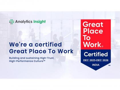 Analytics Insight Earns 2025 Great Place To Work Certification™ | Analytics Insight Earns 2025 Great Place To Work Certification™
