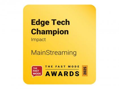 MainStreaming has been officially recognized as a winner in the "Edge Tech Champion" category at The Fast Mode Awards 2025 | MainStreaming has been officially recognized as a winner in the "Edge Tech Champion" category at The Fast Mode Awards 2025 MainStreaming has been officially recognized as a winner in the "Edge Tech Champion" category at The Fast Mode Awards 2025 | MainStreaming has been officially recognized as a winner in the "Edge Tech Champion" category at The Fast Mode Awards 2025