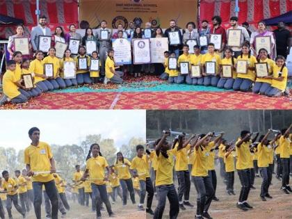 BNR Memorial School Creates Elite World Records in Karnataka's Traditional Sword Dance | BNR Memorial School Creates Elite World Records in Karnataka's Traditional Sword Dance BNR Memorial School Creates Elite World Records in Karnataka's Traditional Sword Dance | BNR Memorial School Creates Elite World Records in Karnataka's Traditional Sword Dance