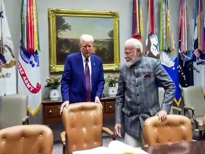 Had very warm, engaging conversation with President Trump: PM Modi | Had very warm, engaging conversation with President Trump: PM Modi Had very warm, engaging conversation with President Trump: PM Modi | Had very warm, engaging conversation with President Trump: PM Modi