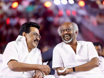 "From six to sixty, captivating for half a century...": Tamil Nadu CM MK Stalin sends warm birthday wishes to Rajinikanth | "From six to sixty, captivating for half a century...": Tamil Nadu CM MK Stalin sends warm birthday wishes to Rajinikanth "From six to sixty, captivating for half a century...": Tamil Nadu CM MK Stalin sends warm birthday wishes to Rajinikanth | "From six to sixty, captivating for half a century...": Tamil Nadu CM MK Stalin sends warm birthday wishes to Rajinikanth
