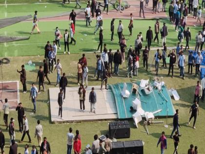 "We want our money back..." Messi's Kolkata event turns into chaos, fans express disappointment | "We want our money back..." Messi's Kolkata event turns into chaos, fans express disappointment "We want our money back..." Messi's Kolkata event turns into chaos, fans express disappointment | "We want our money back..." Messi's Kolkata event turns into chaos, fans express disappointment