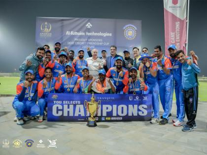 India's IDCA sweeps T20 Deaf Cricket Series 3-0 against Dubai's IWDD | India's IDCA sweeps T20 Deaf Cricket Series 3-0 against Dubai's IWDD