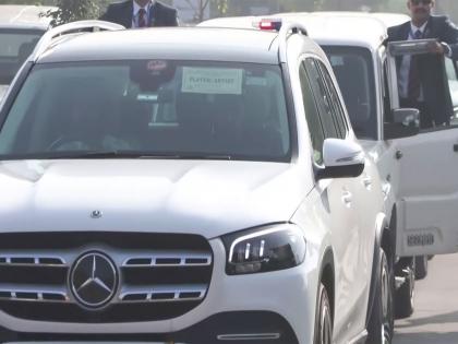 Lionel Messi reaches New Delhi, football icon's final pit stop for 'GOAT India Tour' | Lionel Messi reaches New Delhi, football icon's final pit stop for 'GOAT India Tour'