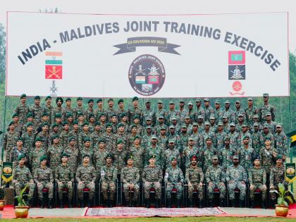 India-Maldives joint military exercise EKUVERIN concludes in Thiruvananthapuram | India-Maldives joint military exercise EKUVERIN concludes in Thiruvananthapuram India-Maldives joint military exercise EKUVERIN concludes in Thiruvananthapuram | India-Maldives joint military exercise EKUVERIN concludes in Thiruvananthapuram