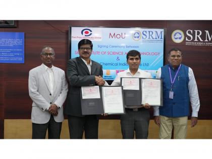 SRMIST, Pon Pure Chemicals Sign MoU to Set Up CSR-Funded Oil-Field Chemicals Research Lab | SRMIST, Pon Pure Chemicals Sign MoU to Set Up CSR-Funded Oil-Field Chemicals Research Lab SRMIST, Pon Pure Chemicals Sign MoU to Set Up CSR-Funded Oil-Field Chemicals Research Lab | SRMIST, Pon Pure Chemicals Sign MoU to Set Up CSR-Funded Oil-Field Chemicals Research Lab