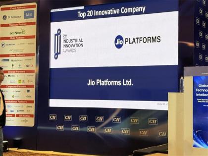Jio Platforms recognised among India's Top Innovators at CII Awards 2025 | Jio Platforms recognised among India's Top Innovators at CII Awards 2025 Jio Platforms recognised among India's Top Innovators at CII Awards 2025 | Jio Platforms recognised among India's Top Innovators at CII Awards 2025