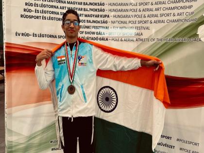 India's Vir Gahrotra clinches gold at Pole and Aerial Sports World Championship in Hungary | India's Vir Gahrotra clinches gold at Pole and Aerial Sports World Championship in Hungary India's Vir Gahrotra clinches gold at Pole and Aerial Sports World Championship in Hungary | India's Vir Gahrotra clinches gold at Pole and Aerial Sports World Championship in Hungary