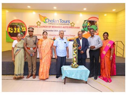 Cholan Tours Launches Women E-Auto Program in Madurai | Cholan Tours Launches Women E-Auto Program in Madurai Cholan Tours Launches Women E-Auto Program in Madurai | Cholan Tours Launches Women E-Auto Program in Madurai