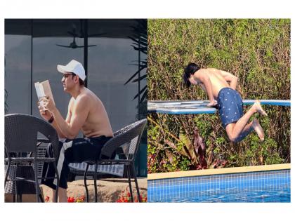 Hrithik Roshan returns to pages he "underlined 25 years ago", enjoys family time with sons | Hrithik Roshan returns to pages he "underlined 25 years ago", enjoys family time with sons Hrithik Roshan returns to pages he "underlined 25 years ago", enjoys family time with sons | Hrithik Roshan returns to pages he "underlined 25 years ago", enjoys family time with sons