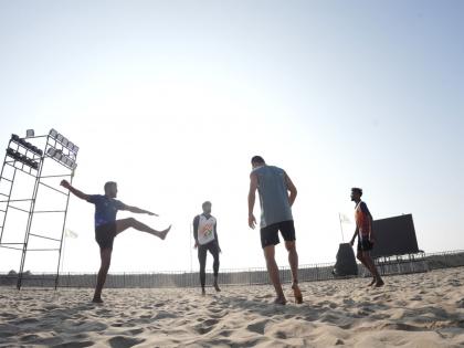 Khelo India Beach Games a platform to express skills on naturally beautiful surface: Union Sports Minister Mandaviya | Khelo India Beach Games a platform to express skills on naturally beautiful surface: Union Sports Minister Mandaviya Khelo India Beach Games a platform to express skills on naturally beautiful surface: Union Sports Minister Mandaviya | Khelo India Beach Games a platform to express skills on naturally beautiful surface: Union Sports Minister Mandaviya