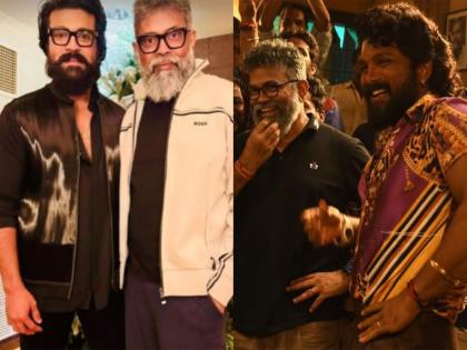 Allu Arjun, Ram Charan send heartfelt birthday wishes to 'Pushpa' director Sukumar | Allu Arjun, Ram Charan send heartfelt birthday wishes to 'Pushpa' director Sukumar Allu Arjun, Ram Charan send heartfelt birthday wishes to 'Pushpa' director Sukumar | Allu Arjun, Ram Charan send heartfelt birthday wishes to 'Pushpa' director Sukumar