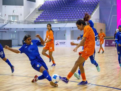 India demolish Maldives to get first-ever victory in international women's futsal | India demolish Maldives to get first-ever victory in international women's futsal India demolish Maldives to get first-ever victory in international women's futsal | India demolish Maldives to get first-ever victory in international women's futsal