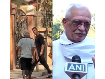 Gulzar, John Abraham cast their votes in BMC elections | Gulzar, John Abraham cast their votes in BMC elections Gulzar, John Abraham cast their votes in BMC elections | Gulzar, John Abraham cast their votes in BMC elections