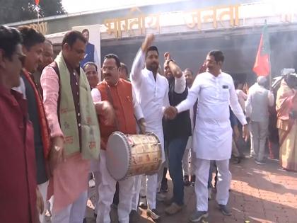 Madhya Pradesh: BJP workers celebrate Nitin Nabin taking charge as national president | Madhya Pradesh: BJP workers celebrate Nitin Nabin taking charge as national president Madhya Pradesh: BJP workers celebrate Nitin Nabin taking charge as national president | Madhya Pradesh: BJP workers celebrate Nitin Nabin taking charge as national president