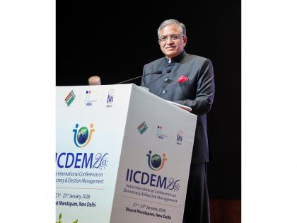"Election Management Bodies' work evolved significantly": CEC Gyanesh Kumar at IICDEM 2026 | "Election Management Bodies' work evolved significantly": CEC Gyanesh Kumar at IICDEM 2026 "Election Management Bodies' work evolved significantly": CEC Gyanesh Kumar at IICDEM 2026 | "Election Management Bodies' work evolved significantly": CEC Gyanesh Kumar at IICDEM 2026