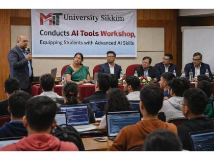 MIT University Sikkim Hosts AI Tools Workshop to Enhance Students' Practical AI Knowledge | MIT University Sikkim Hosts AI Tools Workshop to Enhance Students' Practical AI Knowledge MIT University Sikkim Hosts AI Tools Workshop to Enhance Students' Practical AI Knowledge | MIT University Sikkim Hosts AI Tools Workshop to Enhance Students' Practical AI Knowledge