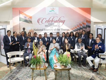 FFOI felicitates visually impaired women's cricketers, Naveen Jindal says team's achievement provides inspiration to people | FFOI felicitates visually impaired women's cricketers, Naveen Jindal says team's achievement provides inspiration to people FFOI felicitates visually impaired women's cricketers, Naveen Jindal says team's achievement provides inspiration to people | FFOI felicitates visually impaired women's cricketers, Naveen Jindal says team's achievement provides inspiration to people