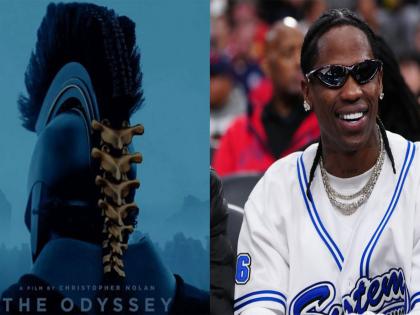 Travis Scott debuts in Christopher Nolan's 'The Odyssey' TV teaser | Travis Scott debuts in Christopher Nolan's 'The Odyssey' TV teaser Travis Scott debuts in Christopher Nolan's 'The Odyssey' TV teaser | Travis Scott debuts in Christopher Nolan's 'The Odyssey' TV teaser
