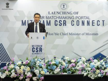 "Mizoram CSR Connect": CM Lalduhoma inaugurates CSR matchmaking portal | "Mizoram CSR Connect": CM Lalduhoma inaugurates CSR matchmaking portal "Mizoram CSR Connect": CM Lalduhoma inaugurates CSR matchmaking portal | "Mizoram CSR Connect": CM Lalduhoma inaugurates CSR matchmaking portal