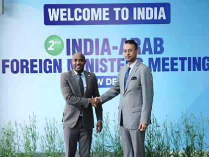 "Visit will further strengthen cordial relations", says MEA on Comoros' FM arrival for 2nd India-Arab FMM | "Visit will further strengthen cordial relations", says MEA on Comoros' FM arrival for 2nd India-Arab FMM "Visit will further strengthen cordial relations", says MEA on Comoros' FM arrival for 2nd India-Arab FMM | "Visit will further strengthen cordial relations", says MEA on Comoros' FM arrival for 2nd India-Arab FMM