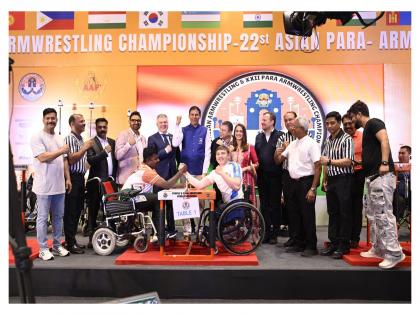 People's Armwrestling Federation of India receives affiliation from Paralympic Committee of India | People's Armwrestling Federation of India receives affiliation from Paralympic Committee of India People's Armwrestling Federation of India receives affiliation from Paralympic Committee of India | People's Armwrestling Federation of India receives affiliation from Paralympic Committee of India