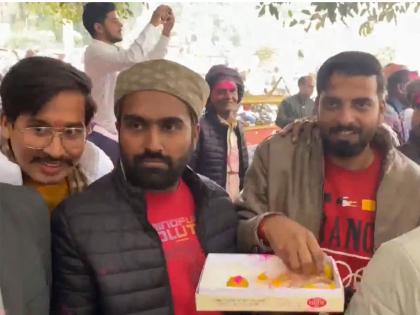 UP: Students in Varanasi celebrate SC's stay on new UGC regulation | UP: Students in Varanasi celebrate SC's stay on new UGC regulation UP: Students in Varanasi celebrate SC's stay on new UGC regulation | UP: Students in Varanasi celebrate SC's stay on new UGC regulation