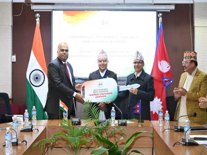 India hands over second tranche of election assistance to Nepal | India hands over second tranche of election assistance to Nepal India hands over second tranche of election assistance to Nepal | India hands over second tranche of election assistance to Nepal