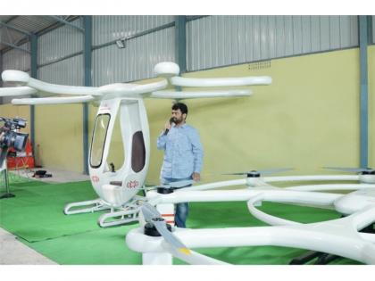 Air taxi, designed and manufactured in Guntur, clears key structural tests | Air taxi, designed and manufactured in Guntur, clears key structural tests Air taxi, designed and manufactured in Guntur, clears key structural tests | Air taxi, designed and manufactured in Guntur, clears key structural tests