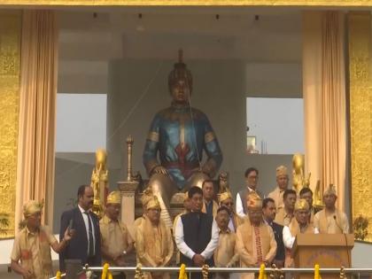 Assam CM unveils statue of Swargadeo Chaolung Sukaphaa at Natboma, Guwahati | Assam CM unveils statue of Swargadeo Chaolung Sukaphaa at Natboma, Guwahati Assam CM unveils statue of Swargadeo Chaolung Sukaphaa at Natboma, Guwahati | Assam CM unveils statue of Swargadeo Chaolung Sukaphaa at Natboma, Guwahati