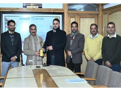Himachal CM congratulates DDT&G on national recognition for 'HimParivar' initiative | Himachal CM congratulates DDT&G on national recognition for 'HimParivar' initiative Himachal CM congratulates DDT&G on national recognition for 'HimParivar' initiative | Himachal CM congratulates DDT&G on national recognition for 'HimParivar' initiative