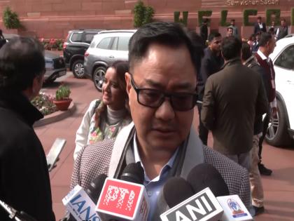 Opposition playing politics: Kiren Rijiju hails Union Budget as people-centric | Opposition playing politics: Kiren Rijiju hails Union Budget as people-centric Opposition playing politics: Kiren Rijiju hails Union Budget as people-centric | Opposition playing politics: Kiren Rijiju hails Union Budget as people-centric