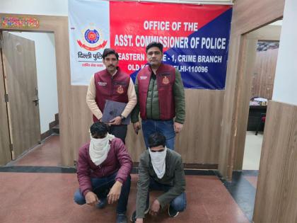 Delhi Police arrests two alleged habitual offenders in vehicle theft case | Delhi Police arrests two alleged habitual offenders in vehicle theft case Delhi Police arrests two alleged habitual offenders in vehicle theft case | Delhi Police arrests two alleged habitual offenders in vehicle theft case