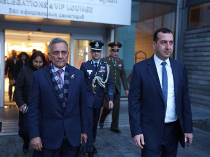 CDS Gen Anil Chauhan leads defence delegation to Armenia to boost defence ties | CDS Gen Anil Chauhan leads defence delegation to Armenia to boost defence ties CDS Gen Anil Chauhan leads defence delegation to Armenia to boost defence ties | CDS Gen Anil Chauhan leads defence delegation to Armenia to boost defence ties