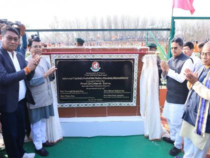 Present Govt believes in implementation, not just promises: Tripura CM Manik Saha | Present Govt believes in implementation, not just promises: Tripura CM Manik Saha Present Govt believes in implementation, not just promises: Tripura CM Manik Saha | Present Govt believes in implementation, not just promises: Tripura CM Manik Saha